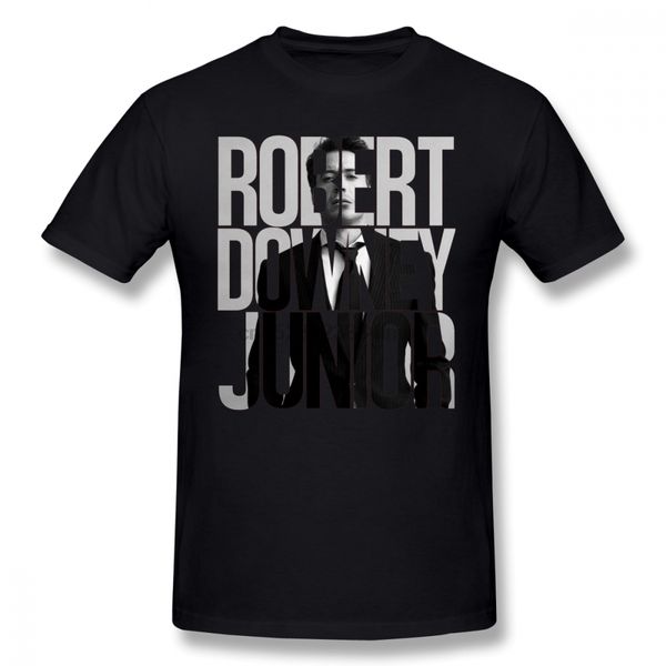 

robert downey jr t shirt robert downey junior t-shirt print 6xl tee shirt short-sleeve fun streetwear 100 cotton mens tshirt