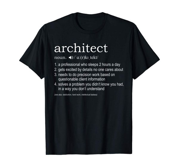 

architect definition t-shirt - funny tshirt for architects