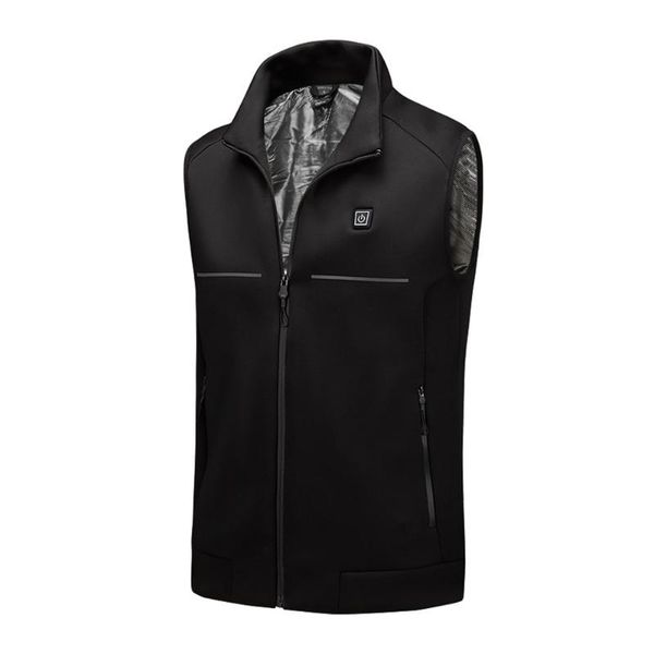 

холодная зима proof открытого термостат usb зарядка быстрой подарок теплого туризм регулируемых безопасные лыжи моющегося отопление vest, Gray;blue