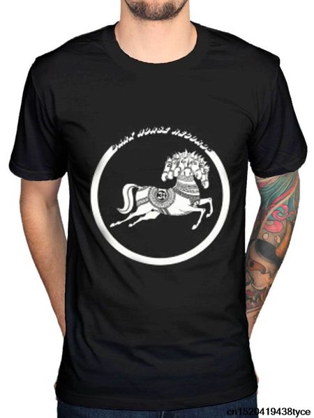 

george harrison dark horse symbol logo records new t shirt rock merch men's t shirt hipster cool short sleeve tees