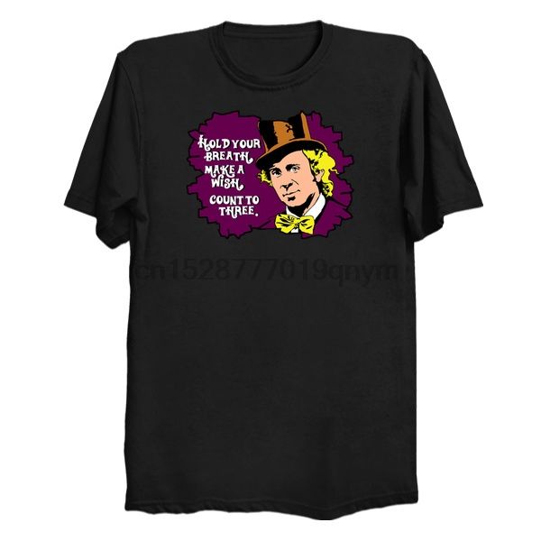 

men tshirt willy wonka printed t-shirt tees top