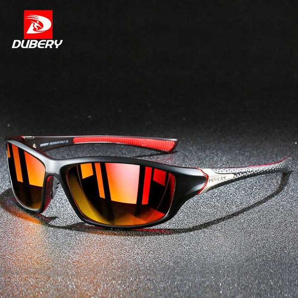 

dubery 2020 new sunglasses men polarized colorful tac mirror optical frames retro sun glasses uv400 goggles d7, White;black