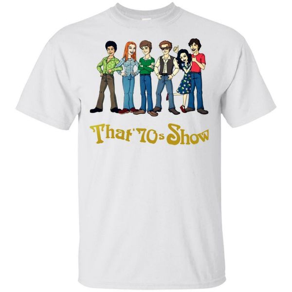 

это 70s показать рубашка стиль круглый tee shirt новый diy для мужчин женщин