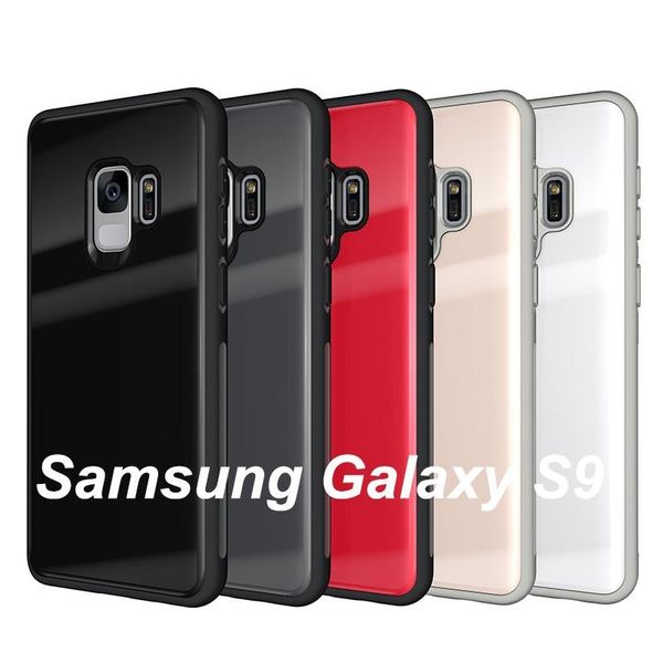 

big promotion phone cases clean up inventory luxury tempered glass soft tpu back cover phone case for samsung galaxy s9 s9plus