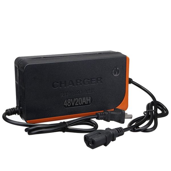 

48v 20ah motorcycle electric bike scooter lead acid smart battery charger power