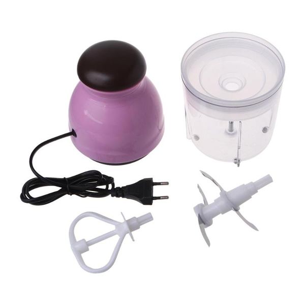 

mini electric meat grinder processor vegetable fruit blender chopper 600ml