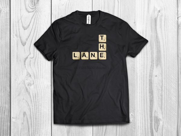 

the lane scrabble t-shirt - funny tottenham spurs footballharajuku streetwear shirt menleague