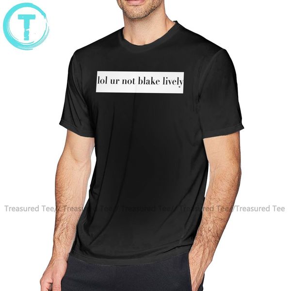 

блейк лайвли футболка лол ur не blake lively футболка симпатичные короткие рукава рубашки tee graphic 5x классический tshirt