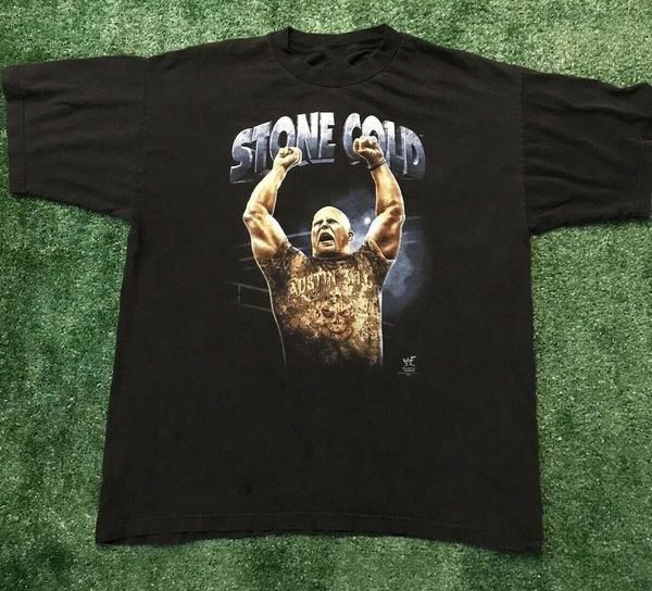 

vtg wwf stone cold steve austin kill them all blood rattlesnake tee xl new funny tee shirt