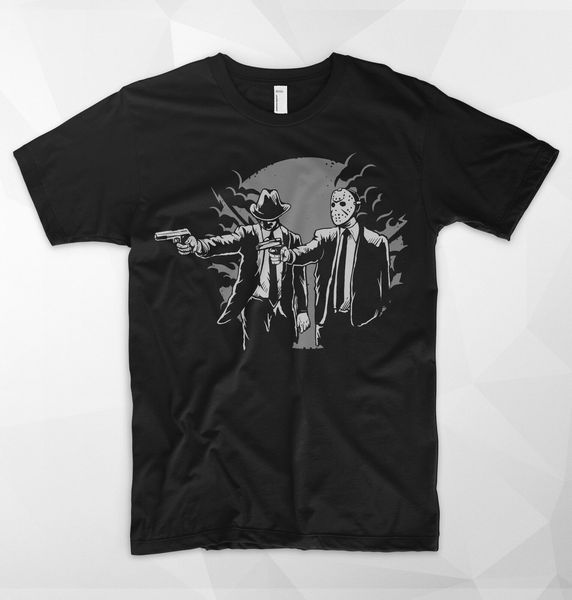 

freddy krueger jason t shirt pulp fiction voorhees friday the 13th horror movie