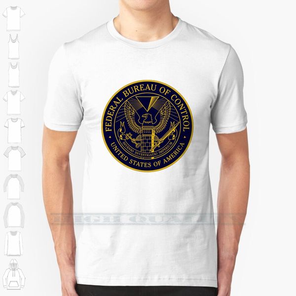 

federal bureau of control | control game logo | clean logo custom design print for men women cotton new cool tee