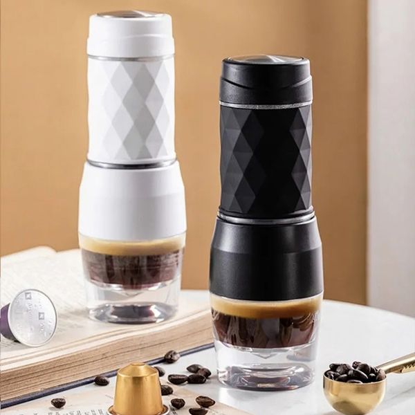 

coffee roasters portable machine manual and hand pressure espresso outdoor accompanying mini cup pot