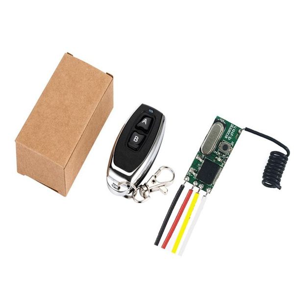 

433mhz wireless remote control switch long range mini receiver 3.6v 12v 24v and 433 mhz transmitter remote control