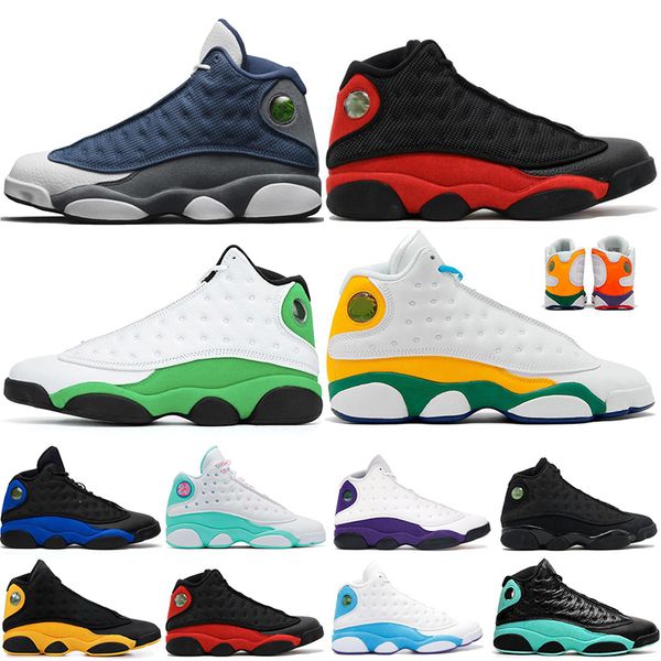 

hyper-royal basketball shoes for mens womens 13 13s hyper royal flint lucky green court purple outdoor men shoes sneakers trainers 5.5-13