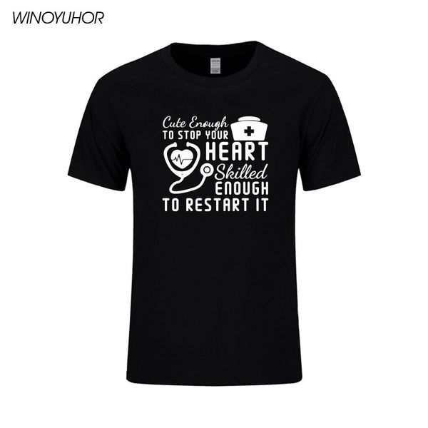

new summer style nurse funny t shirt men doctor birthday gift t-shirt casual short sleeve tees camisetas masculina