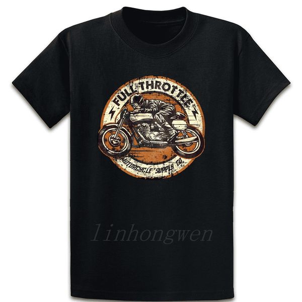 

подарок для rockabillys и байкеры full throttle футболка sunlight natural tee shirt summer standard o-образным вырезом дизайнер повседневная