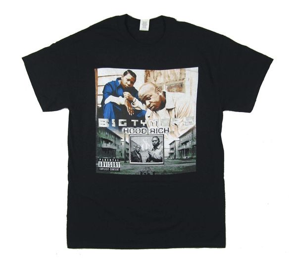 

black big tymers hood rich t shirt