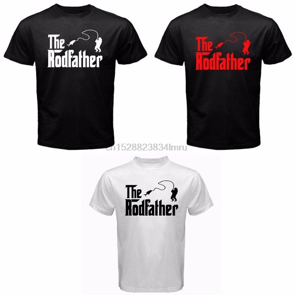 

2020 summer style the rodfather pelagic abu fish gear redding reel fisherman tackle carp shirt 100% cotton tee shirt(1