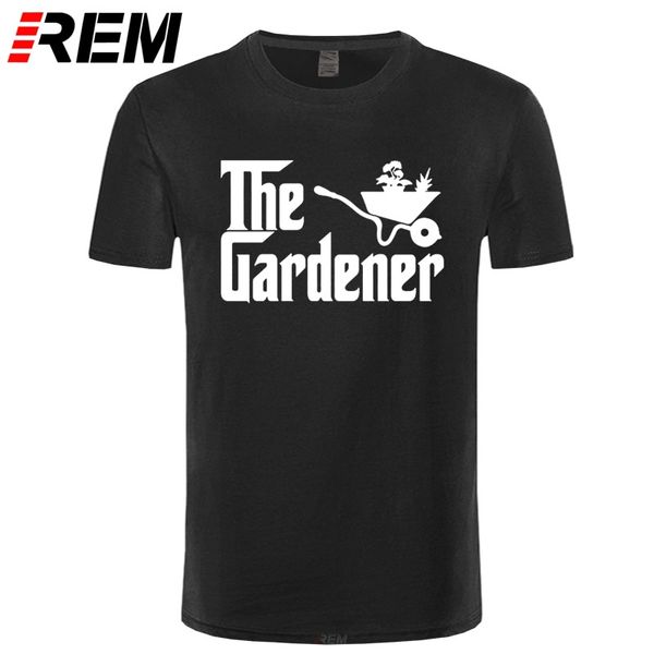

new fashion the gardener t shirts men summer style short sleeve cotton t-shirt