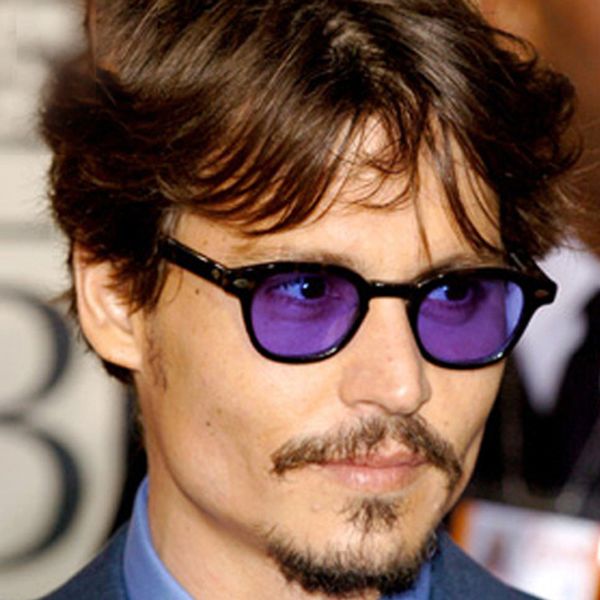 

sunglass men shades brand designer sun glasses women johnny depp rivet eyewear candy color sunglasses female uv400, White;black
