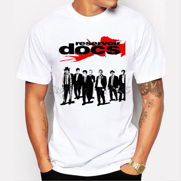 

2015 new fashion men's reservoir docs design t shirt hipster cool tees