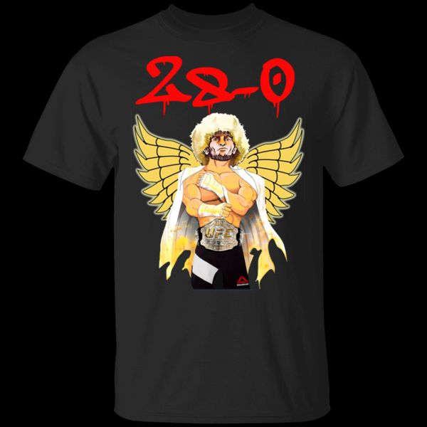 

undisputed khabib nurmagomedov khabib 28-0 the eagle t-shirt black men