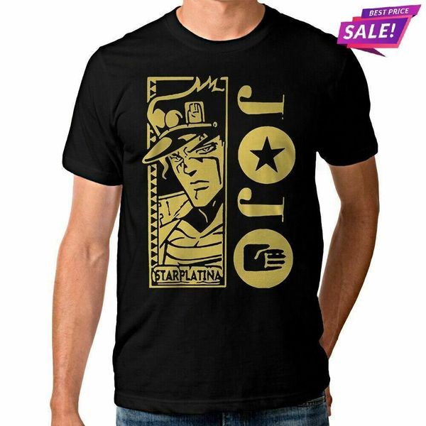 

2020 new jojo's bizarre adventure t-shirt, jotaro kujo tee