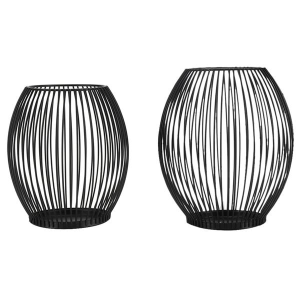 

retro candlestick black lantern candlestick retro wrought iron metal candle ornament 2 pieces