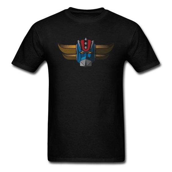 

goldrake stripes color 2018. drake черных футболки мужчины хлопок футболка robot graphic одежда vintage comic style summer tee
