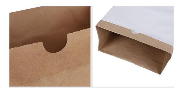 

storage bags nordic style kraft paper bag children kids toys clothing organizer eco-friendly room decoration nursery b639