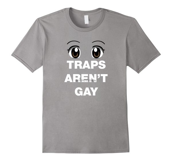

traps aren't gay shirt - anime meme otaku