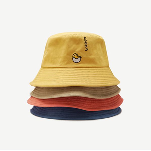 

winter hat embroidered bucket hat summer men women japanese fisherman hat korean fashion outdoor beach bob cap hip hop hats, Blue;gray