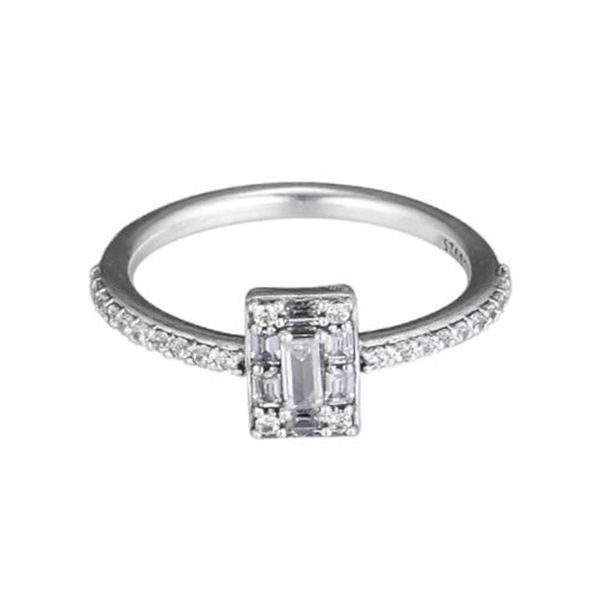 

wholesale 2018 winter original crystal ring authentic 925 sterling silver luminous ice ring for women wedding party jewelry