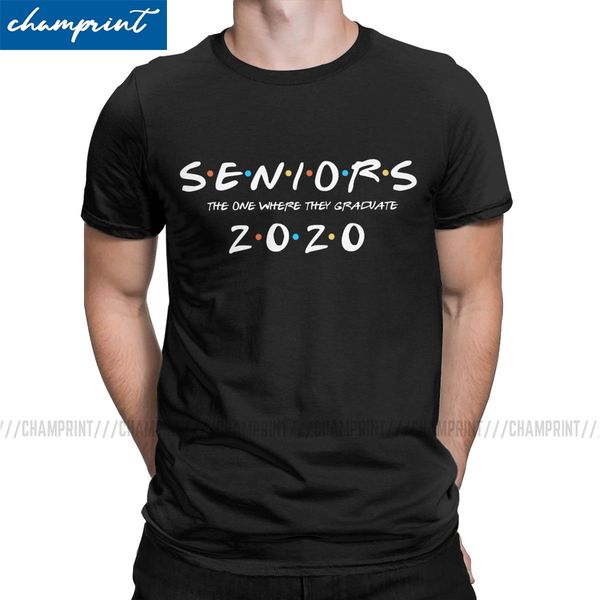 

один где они закончат t-shirt пожилых 2020 мужская майка смешные cute друзья tv show новизна tee shirt плюс размер одежды