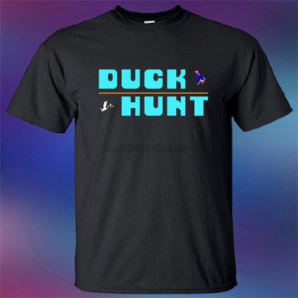 

new duck hunt ретро аркадная игра логотип mens black t shirt размер s 3xl
