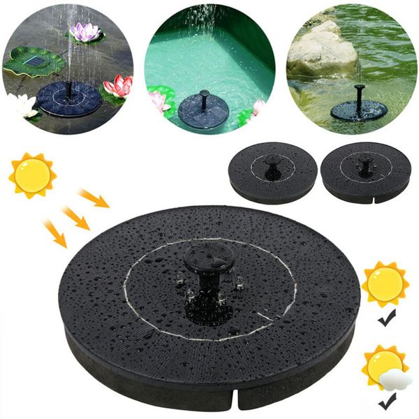 

1pcs 13cm 9v solar power fountain pump panel watering kit garden plants watering power fountain garden accessories