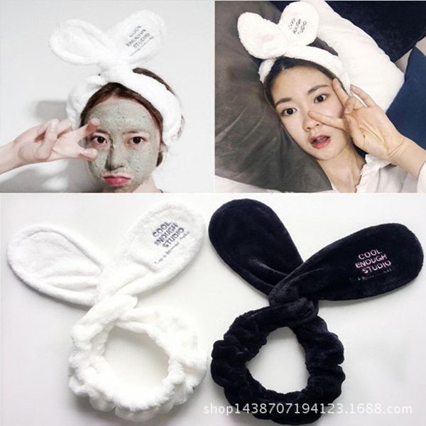 

hair accessories korean style band ears women's makeup bows scrunchie headband girl accessory bands