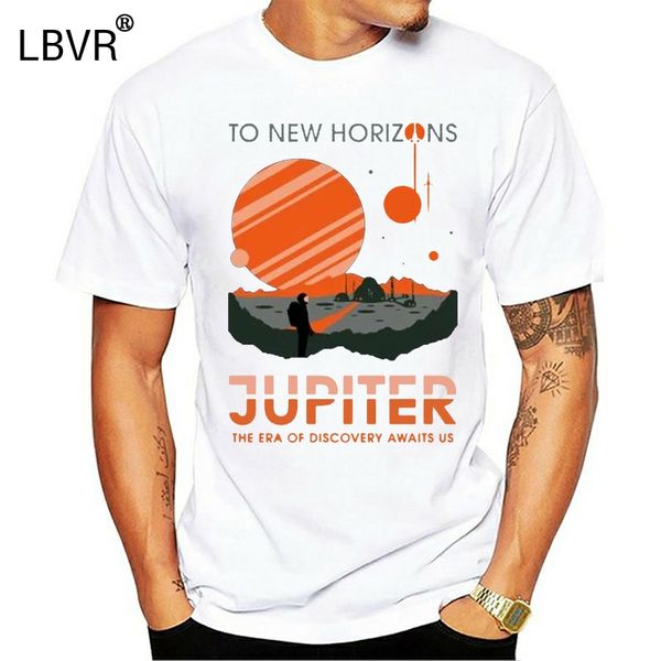 

men tshirt to new horizons retro futurism t shirt printed t-shirt tees top