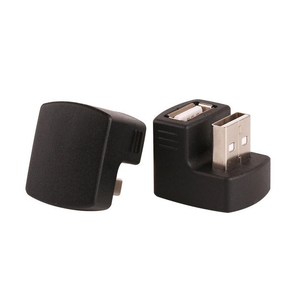 

zjt49 black 180 degree usb male to a female extension extender m/f adapter cable connector for 3g router car