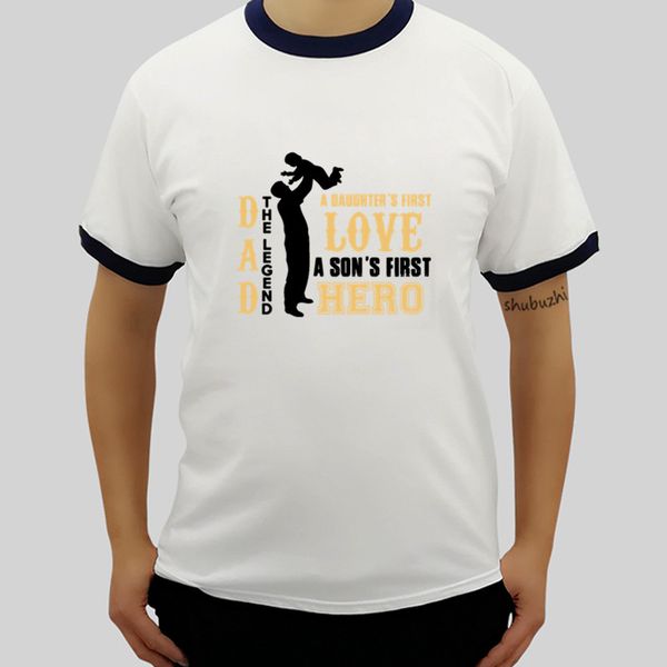 

легенда dad t-shirt men my love папа героя смешная печать тенниска homme отца день подарки tops лето мода футболка люди