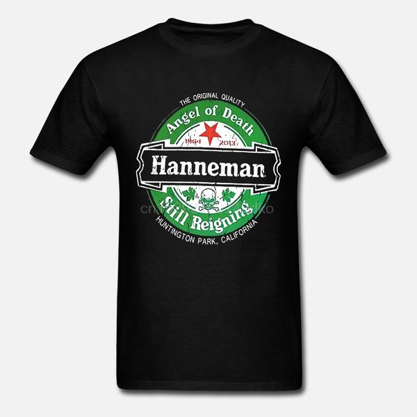 

mens new ханнеман логотип custom напечатаны лето мужчины вокруг шеи футболки