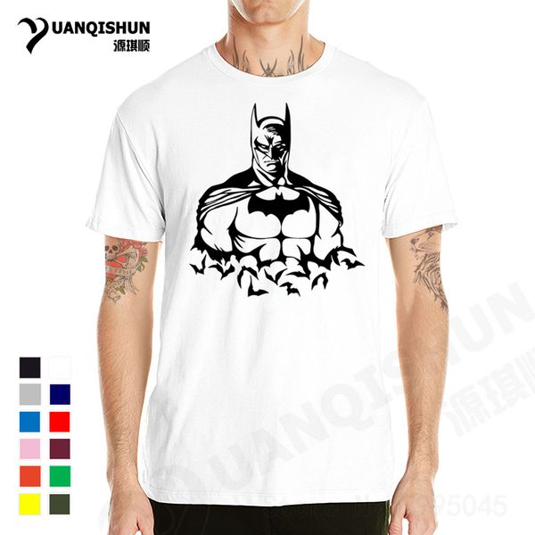 

yuanqishun 2017 new casual tshirt comic super hero t-shirt america movie men cosplay cool t shirts harajuku 3xl