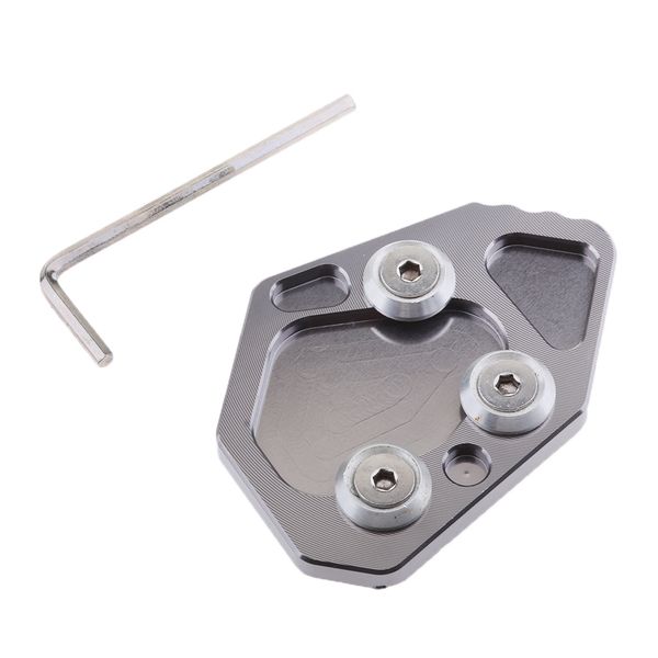 

motorcycle kickstand side stand extension pad for bmw k1200s k1200r k1300s k1300r