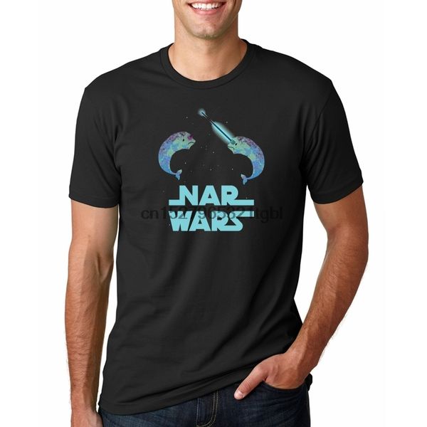 

funny t shirts nar wars parody save the narwhals narwals shirt fashion tshirt men t-shirt