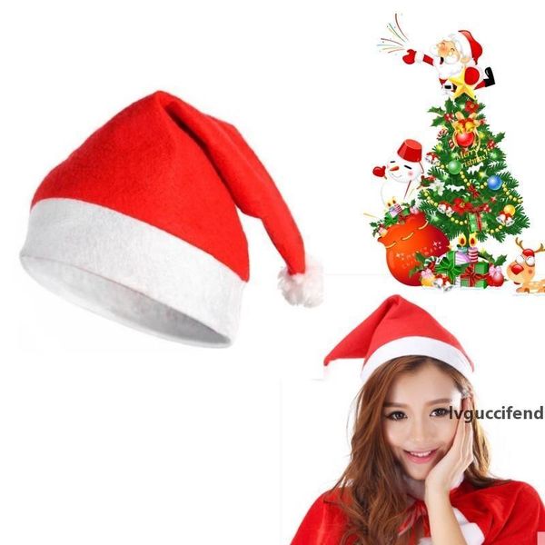 

claus adults costume hat santa xmas santa red hats decoration hat party cospaly kids christmas claus bbyvv sweet07