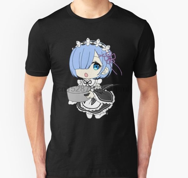 

men short sleeve tshirt rezero rem chibi t shirt women t-shirt