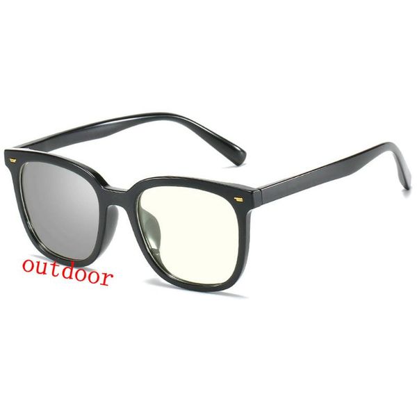 

finished computer sunglasses pchromic myopia glasses women men change color lens prescription glasses nx, Silver