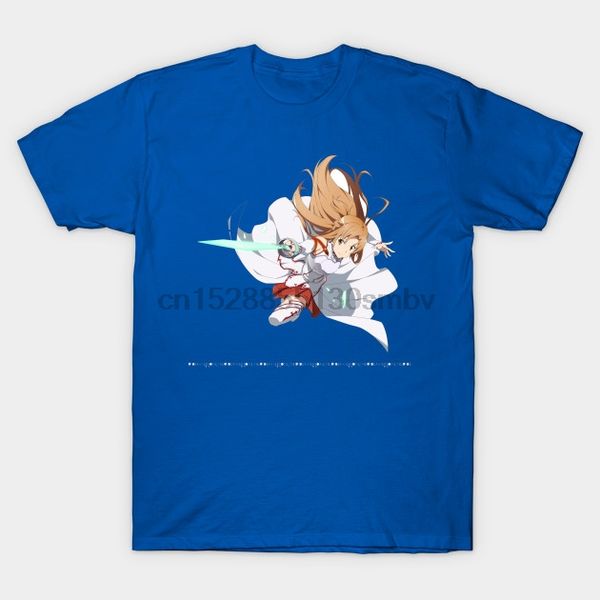 

men tshirt asuna sao sword art online t shirt women t-shirt tees top