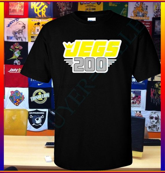 

гонки новый jegs 200 logo тенниска s-2xl гусак на открытом воздухе грузовик серии