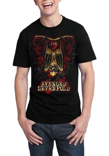 

avenged sevenfold black half sleeve t shirt